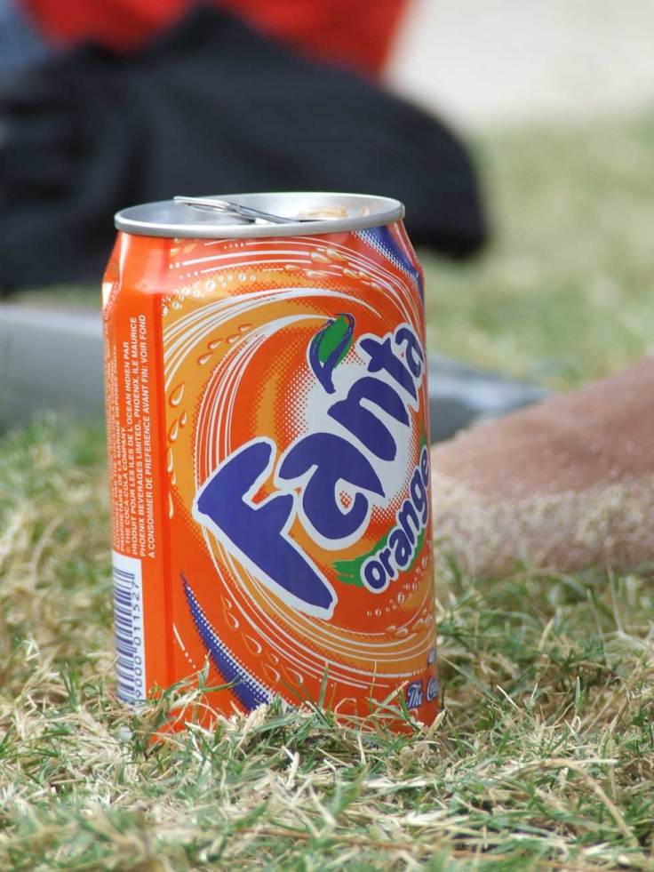 Fanta closeup