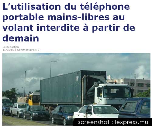 hands free l'express