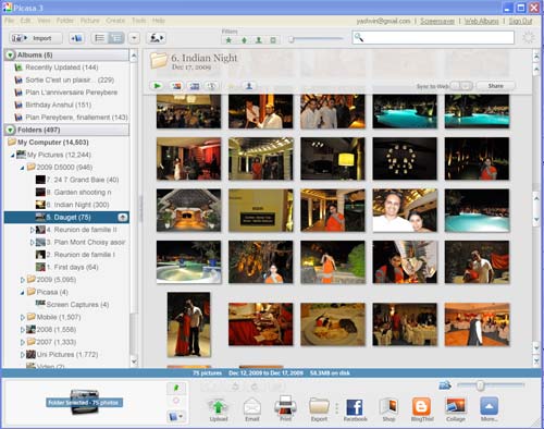 Picasa-screenshot