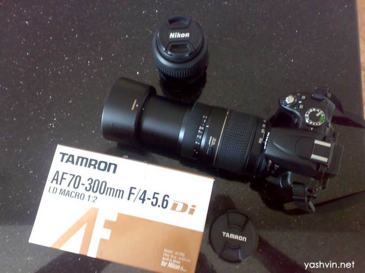 Tamron 70-300mm for Nikon (built in Motor)
