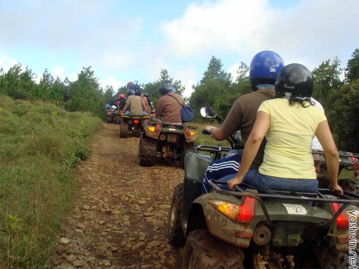 Quad riding Quad riding