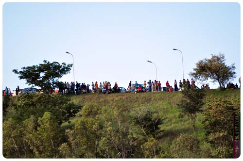 The crowd of Citadelle