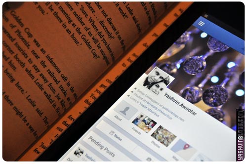 Using Facebook on the nexus 7