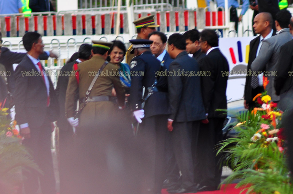 Next arrival : The President