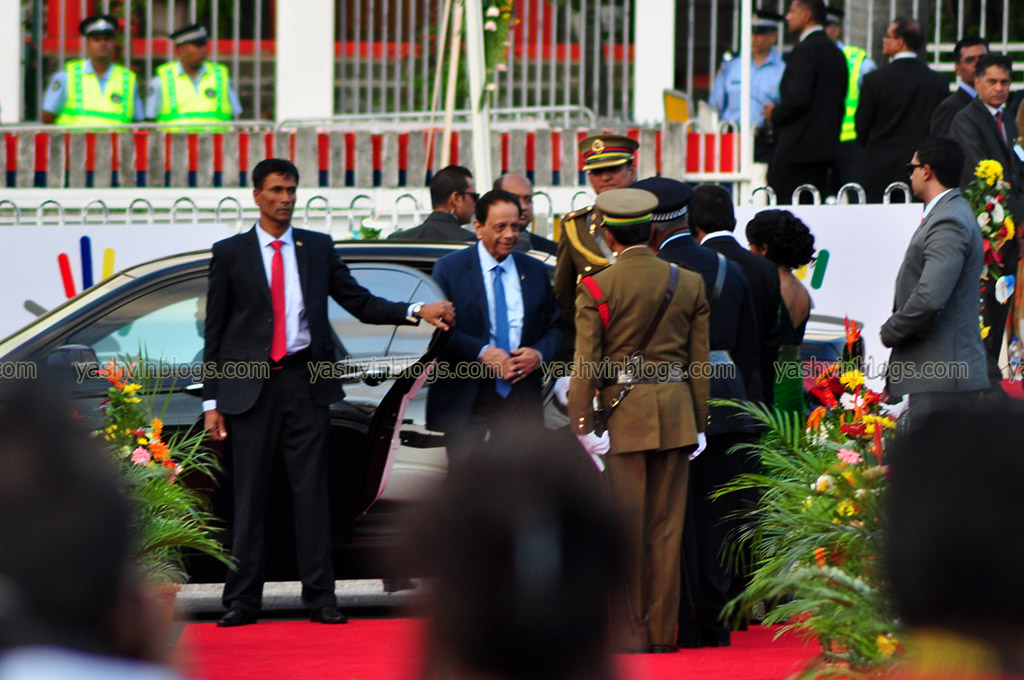 Arrival of the Prime Minister