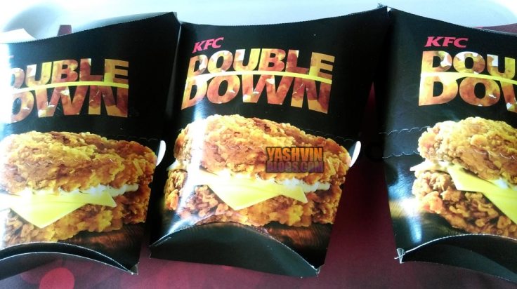 KFC Double Down - box