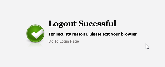 logout