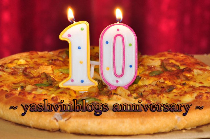 10th blogging anniversary